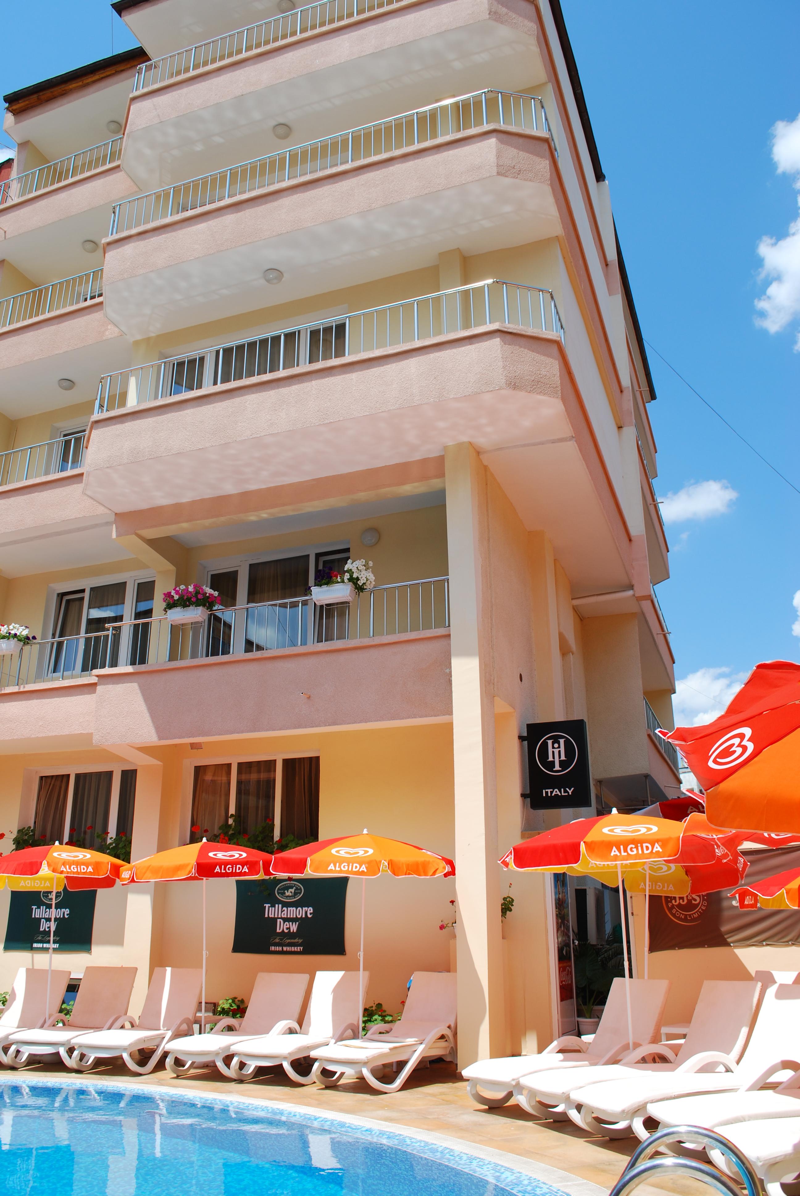 Italia Hotel Nessebar Exterior foto